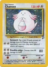 Chansey (3) [Base Set 2]