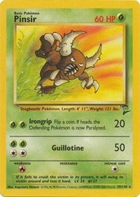 Pinsir (29) [Base Set 2]