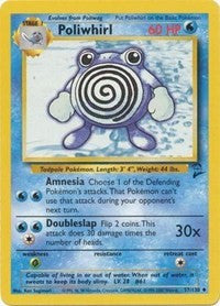 Poliwhirl (57) [Base Set 2]