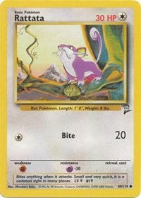 Rattata (89) [Base Set 2]