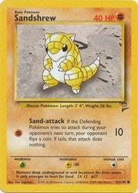 Sandshrew (91) [Base Set 2]