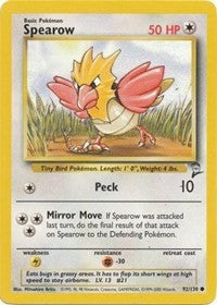 Spearow (92) [Base Set 2]
