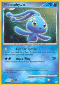 Manaphy (4) [DP Training Kit 1 Blue]