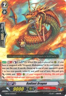 Radiant Dragon (G-BT07/033EN) [Glorious Bravery of Radiant Sword]