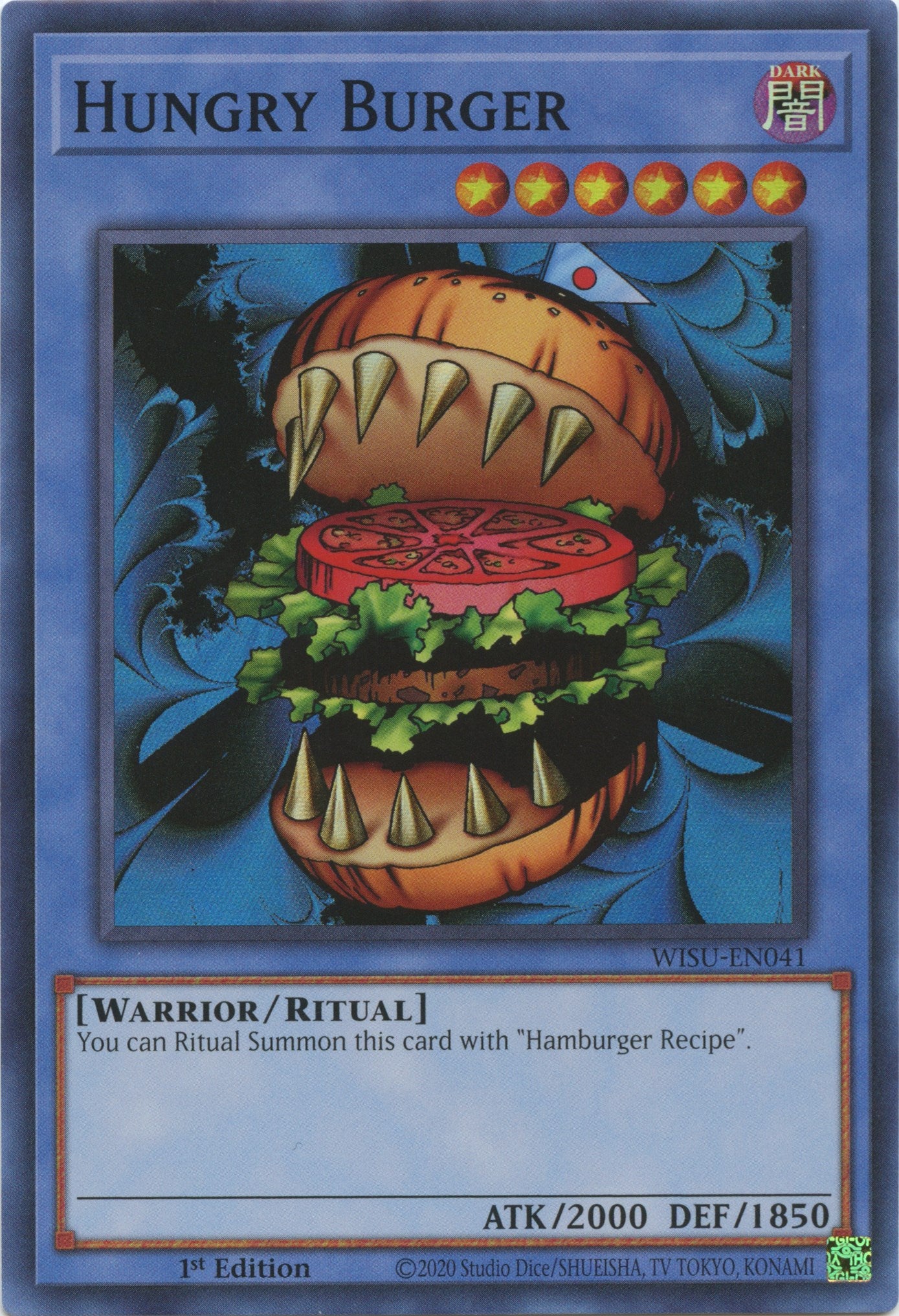 Hungry Burger [WISU-EN041] Super Rare