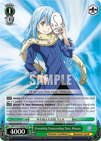 Friendship Transcending Time, Rimuru [That Time I Got Reincarnated as a Slime Vol.3]