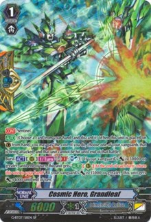 Cosmic Hero, Grandleaf (G-BT07/S11EN) [Glorious Bravery of Radiant Sword]