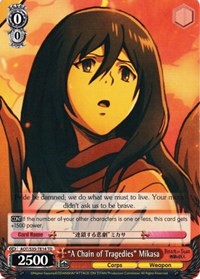 "A Chain of Tragedies" Mikasa (AOT/S35-TE14 TD) [Attack on Titan]