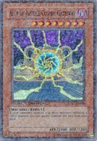 Ally of Justice Cosmic Gateway [DT02-EN028] Super Rare