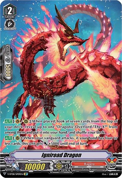 Igniroad Dragon (V-BT08/SP09EN SP) [Silverdust Blaze]