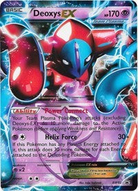 Deoxys EX (Team Plasma) (BW82) [Black and White Promos]