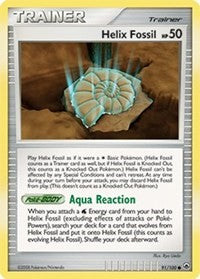 Helix Fossil (91) [Majestic Dawn]
