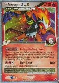 Infernape E4 Lv.X (108) [Rising Rivals]
