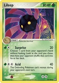 Lileep (52) [Power Keepers]