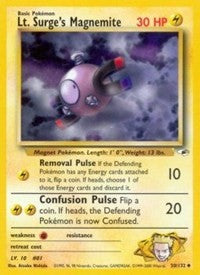 Lt. Surge's Magnemite (50) (50) [Gym Heroes]