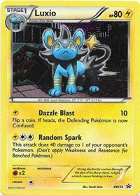 Luxio (Cosmos Holo) (BW34) [Black and White Promos]