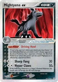 Mightyena ex (101) [Holon Phantoms]