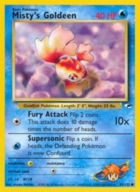 Misty's Goldeen (85) (85) [Gym Heroes]