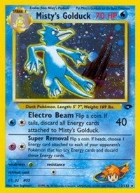 Misty's Golduck (12) [Gym Challenge]