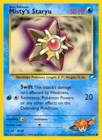 Misty's Staryu (90) [Gym Heroes]