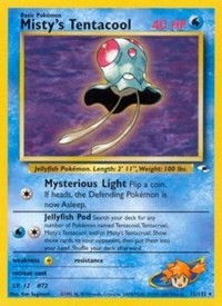 Misty's Tentacool (32) (32) [Gym Heroes]