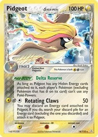 Pidgeot (Delta Species) (14) [Holon Phantoms]