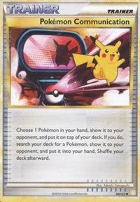 Pokemon Communication (98) [HeartGold SoulSilver]