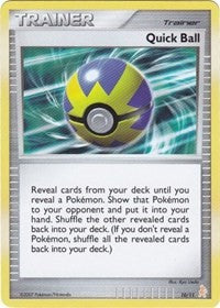 Quick Ball (10) [DP Trainer Kit: Manaphy & Lucario]