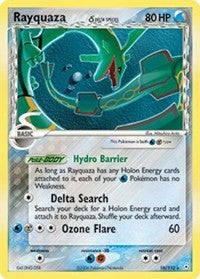 Rayquaza (16 - Delta Species) (16) [Holon Phantoms]