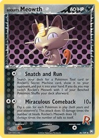Rocket's Meowth (46) [Team Rocket Returns]