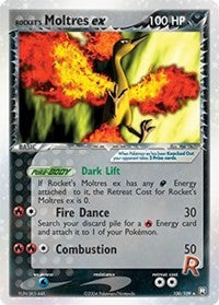 Rocket's Moltres ex (100) [Team Rocket Returns]