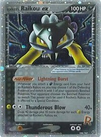 Rocket's Raikou ex (108) [Deoxys]