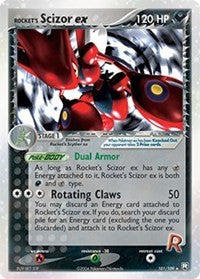 Rocket's Scizor ex (101) [Team Rocket Returns]