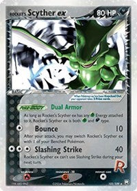 Rocket's Scyther ex (102) [Team Rocket Returns]
