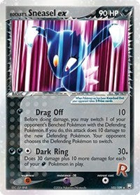 Rocket's Sneasel ex (103) [Team Rocket Returns]