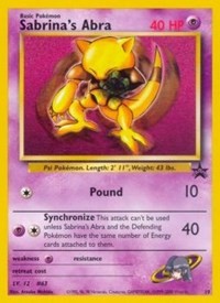 Sabrina's Abra (19) [WoTC Promo]