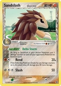 Sandslash (Delta Species) (27) [Delta Species]