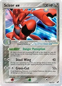 Scizor ex (108) [Unseen Forces]