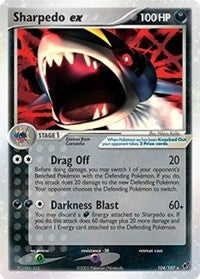 Sharpedo ex (104) [Deoxys]
