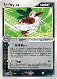 Shiftry ex (97) [Power Keepers]