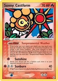 Sunny Castform (26) [Hidden Legends]
