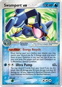 Swampert ex (98) [Crystal Guardians]
