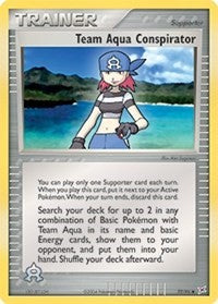Team Aqua Conspirator (77) [Team Magma vs Team Aqua]