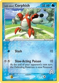 Team Aqua's Corphish (51) (51) [Team Magma vs Team Aqua]