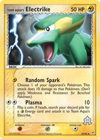Team Aqua's Electrike (27) (27) [Team Magma vs Team Aqua]