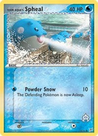 Team Aqua's Spheal (56) (56) [Team Magma vs Team Aqua]