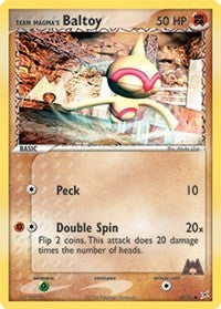 Team Magma's Baltoy (60) (60) [Team Magma vs Team Aqua]