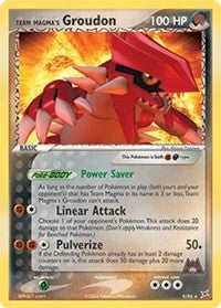 Team Magma's Groudon (9) [Team Magma vs Team Aqua]