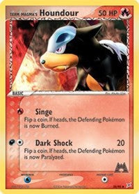 Team Magma's Houndour (35) (35) [Team Magma vs Team Aqua]
