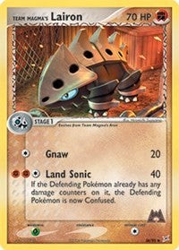 Team Magma's Lairon (36) (36) [Team Magma vs Team Aqua]
